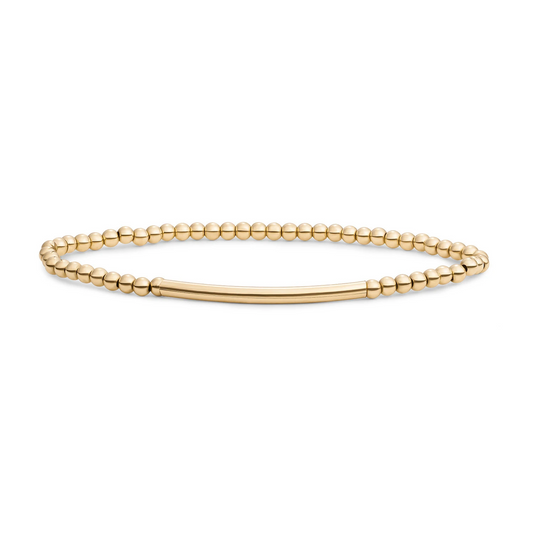 Bracelet | Tube - Gold - 3mm