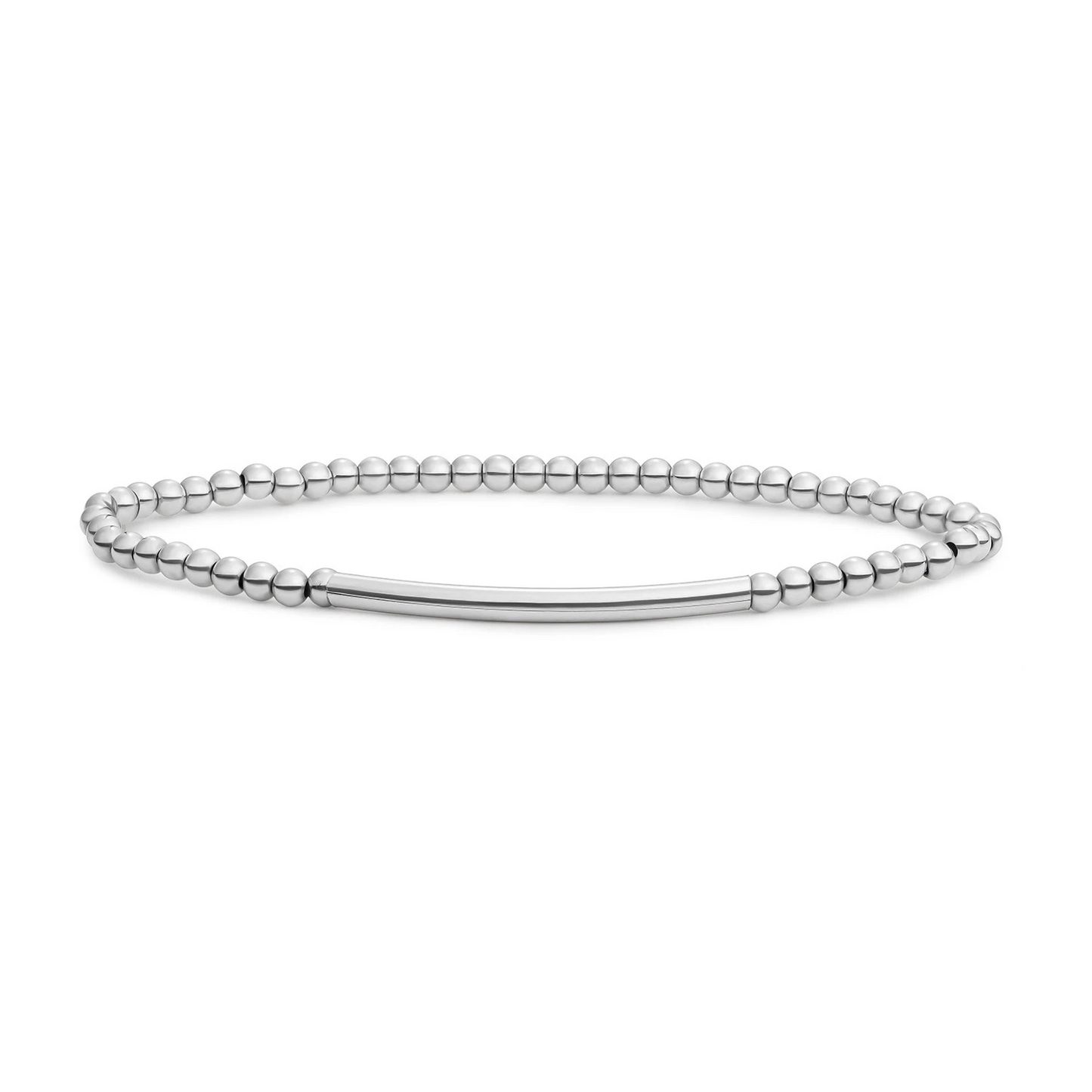 Bracelet | Tube - Silver - 3mm