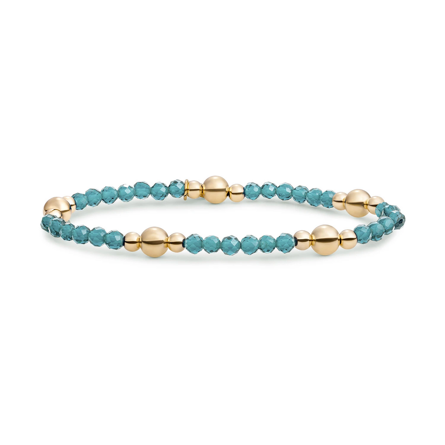 Bracelet | Turquoise Quartz Bold Mix - Gold
