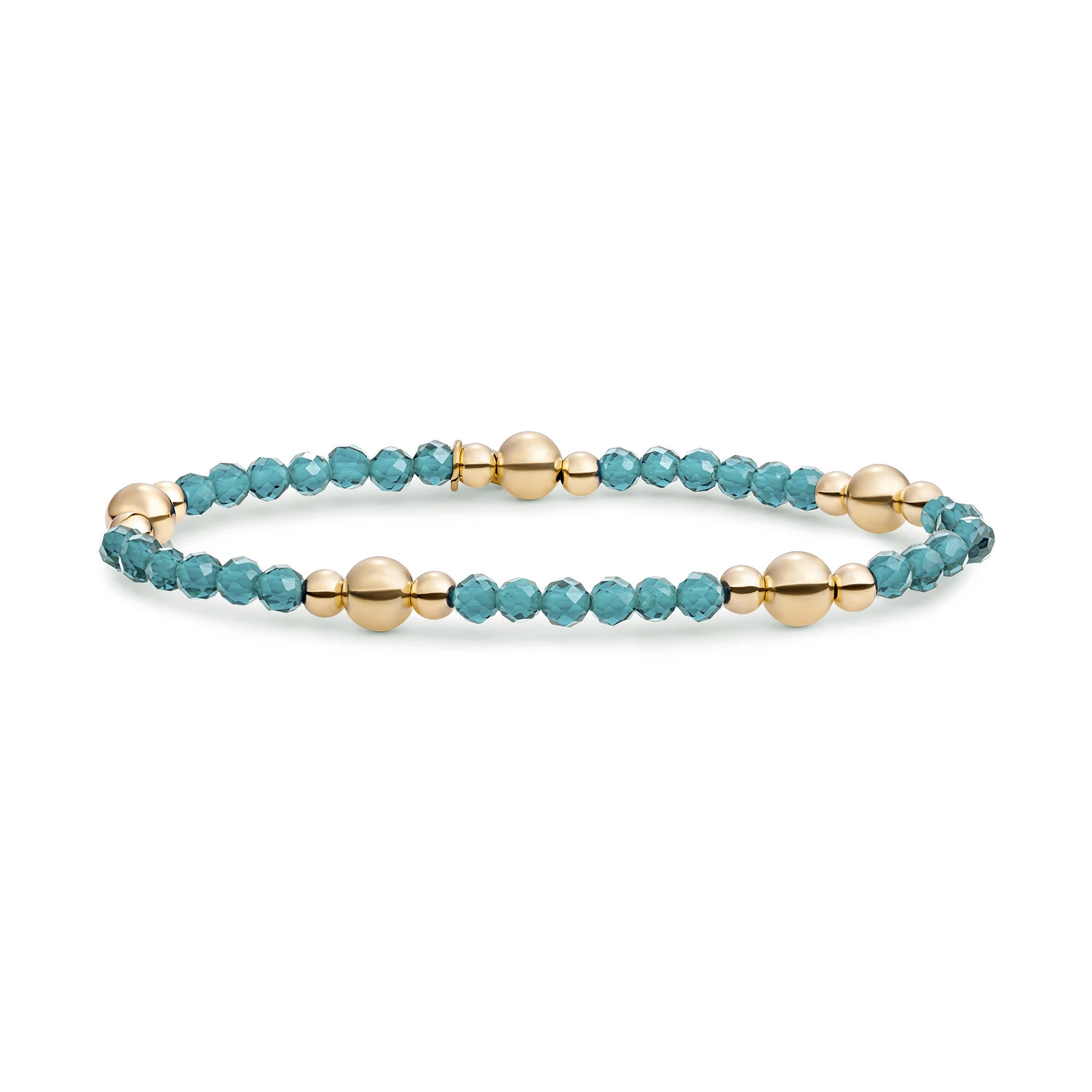 Bracelet | Turquoise Quartz Bold Mix - Gold
