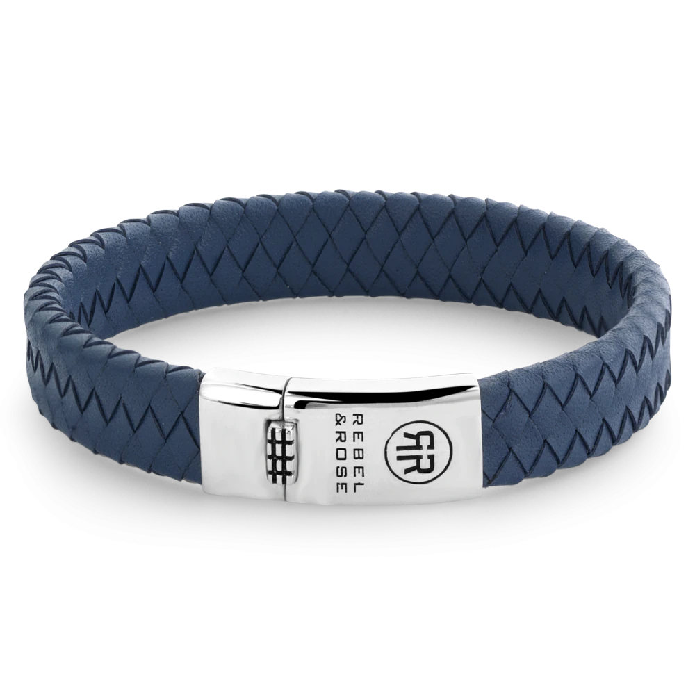 Braided Flat 925 Blue M - po