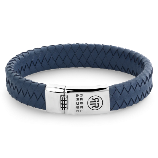 Braided Flat 925 Blue M - po