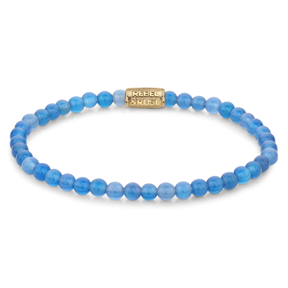 Brightening Blue Gold - 4mm M --
