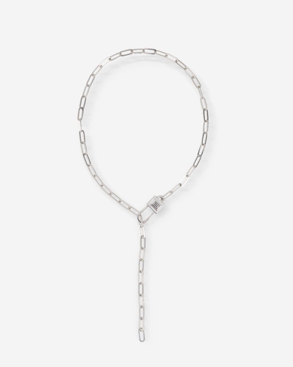 Chainlink Lock Ketting Zilver