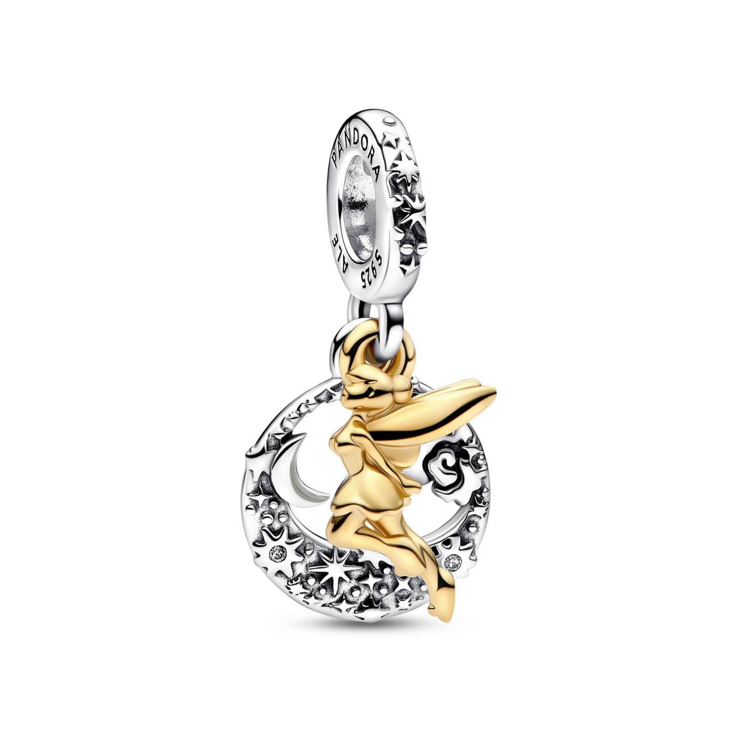 Charm Pendant Disney Fée Clochette Nuit Céleste