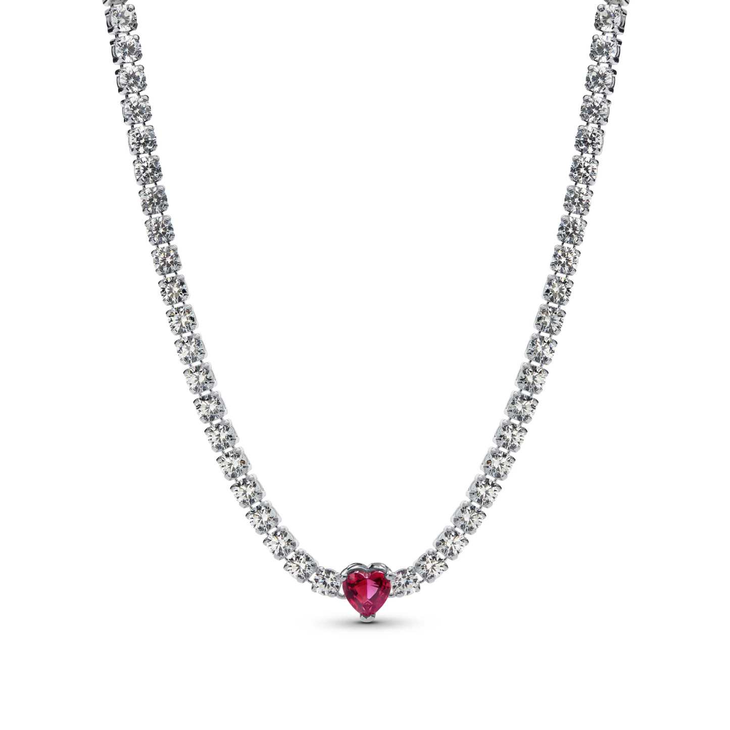 Choker met hart en halo