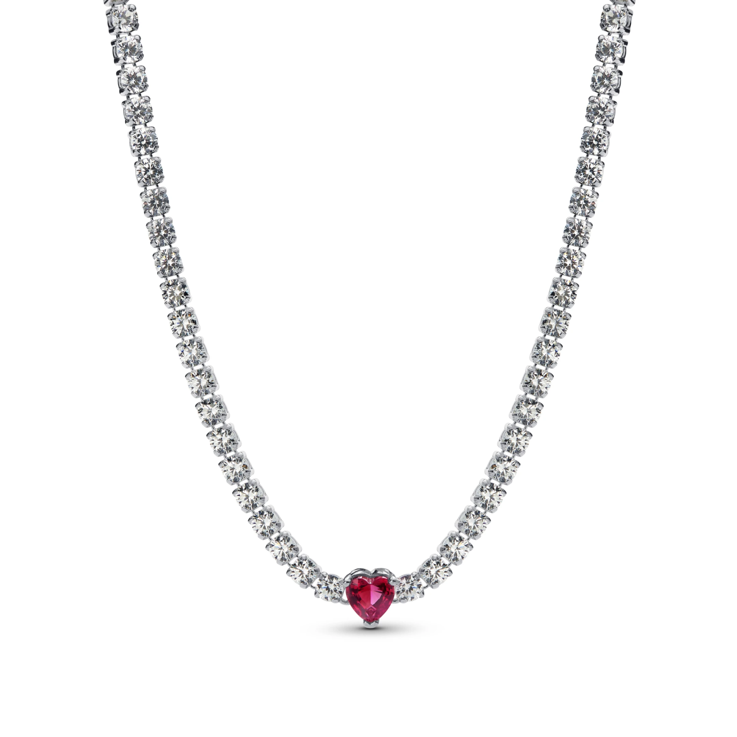 Choker met hart en halo