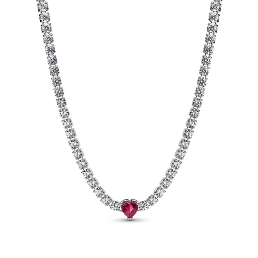 Choker met hart en halo