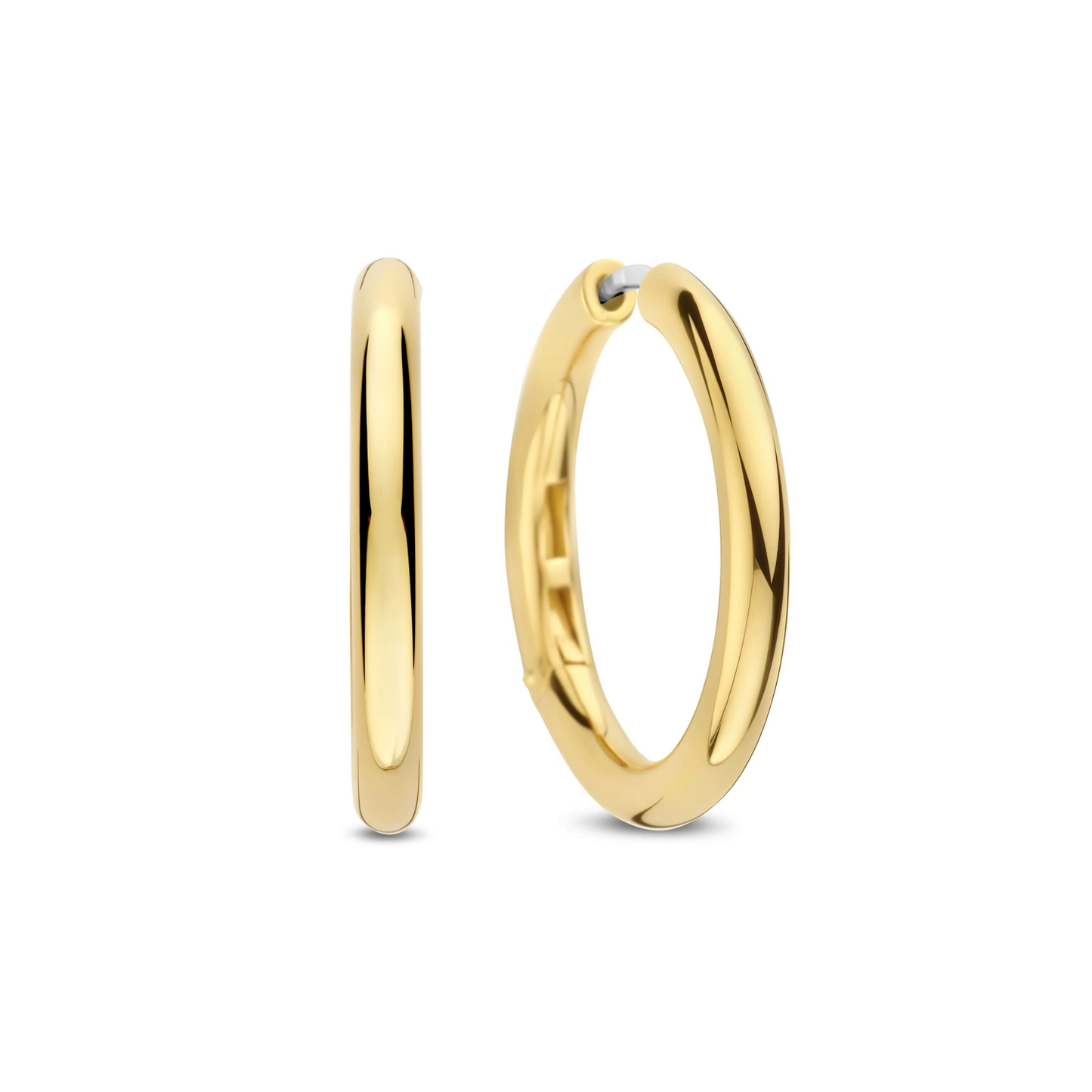 Classic Goudkleurige Oversized Hoops 25mm