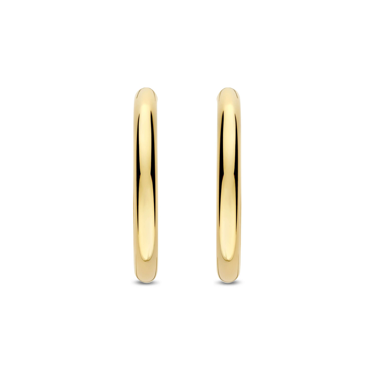 Classic Goudkleurige Oversized Hoops 25mm