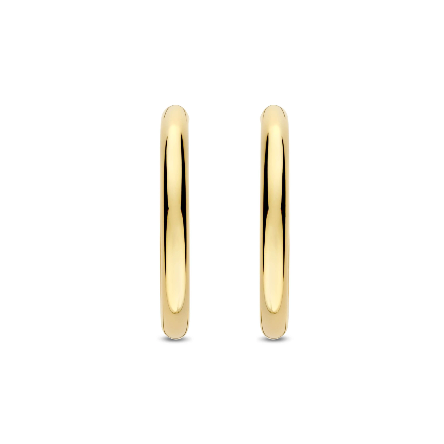 Classic Goudkleurige Oversized Hoops 25mm