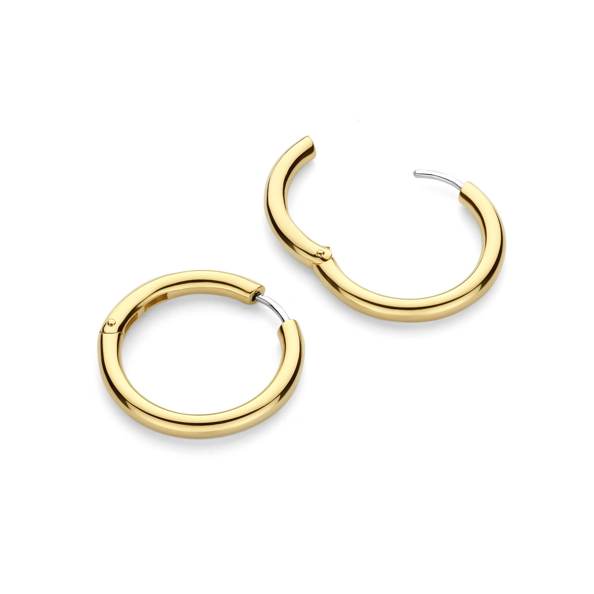 Classic Goudkleurige Oversized Hoops 25mm