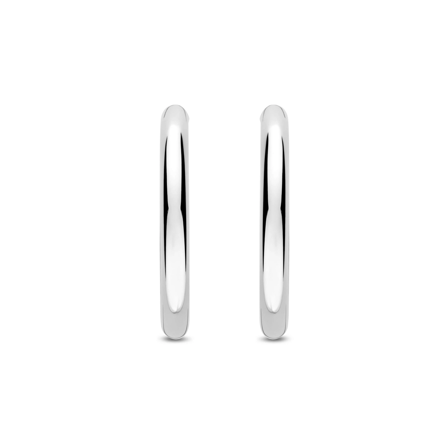 Classic Zilveren Oversized Hoops 25mm