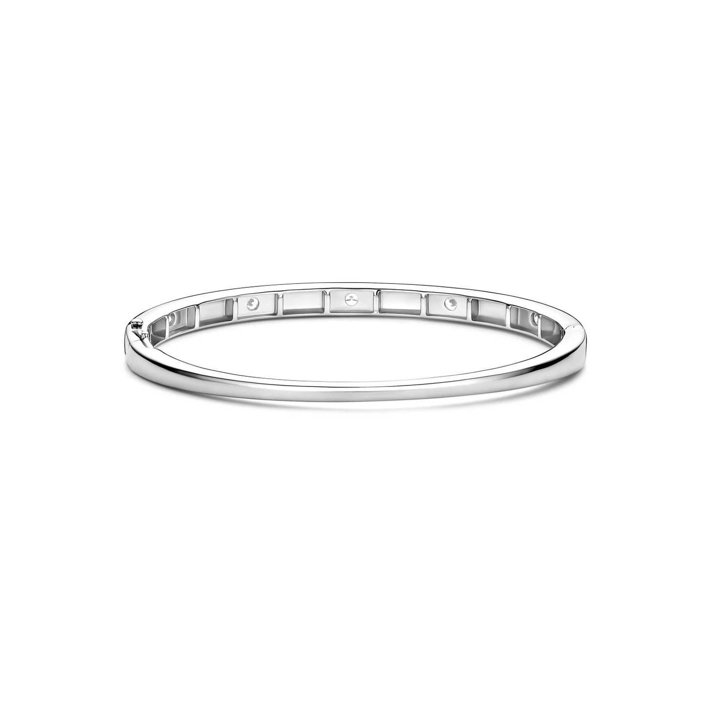 Classic Zirkonia Bangle Zilver