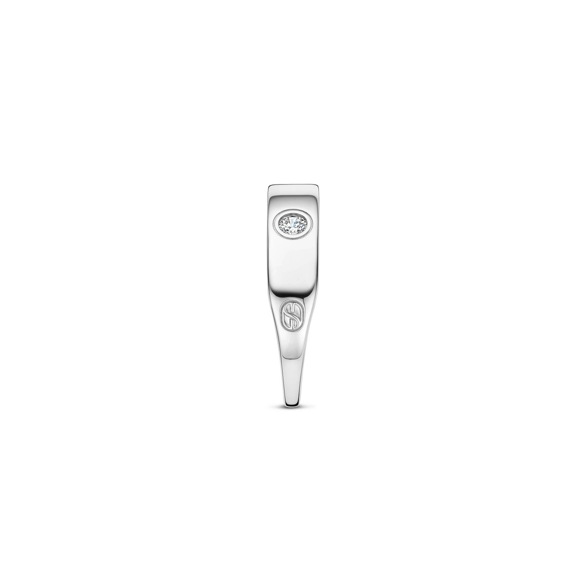 Classic Zirkonia Ring Zilver
