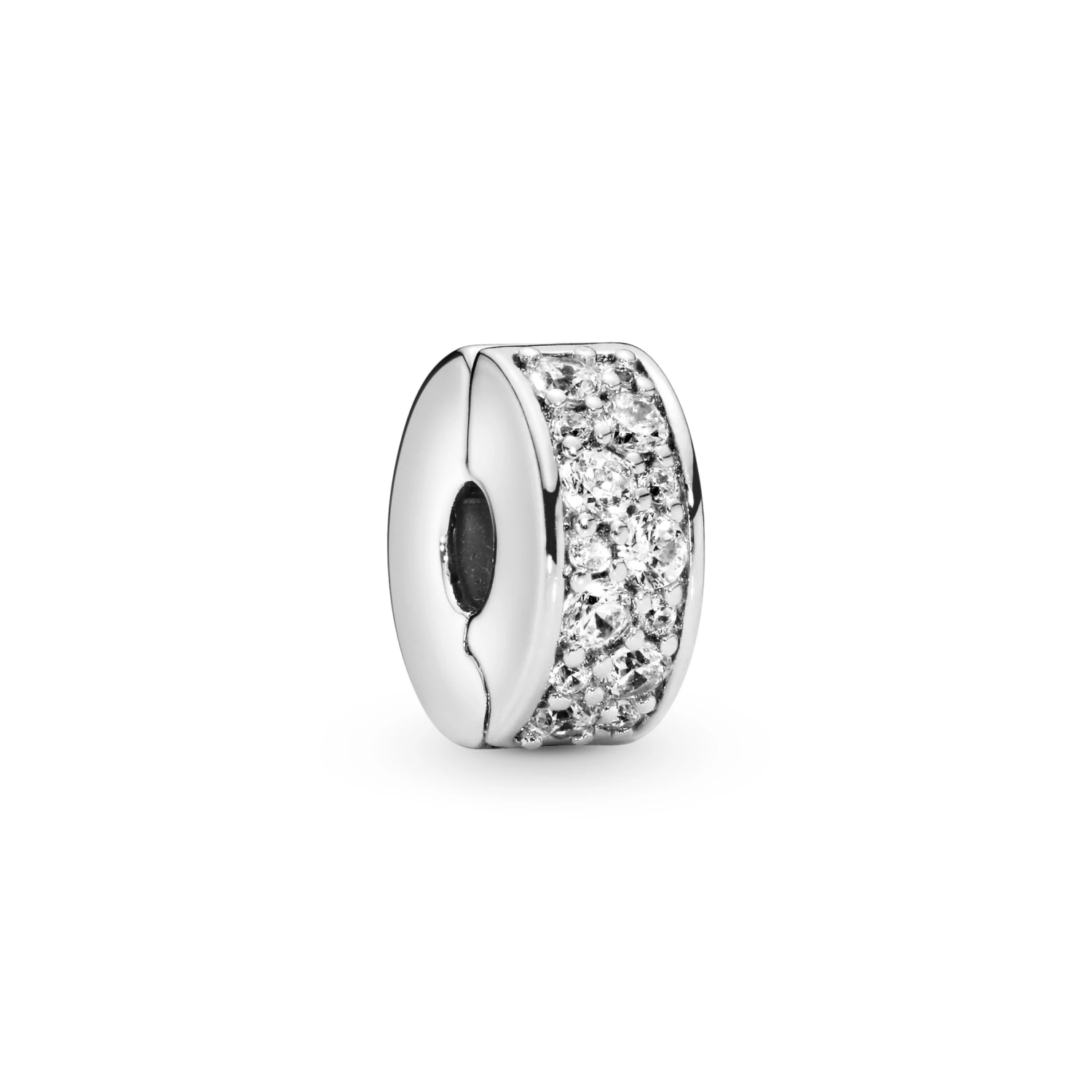 Clear Pavé Clip Bedel