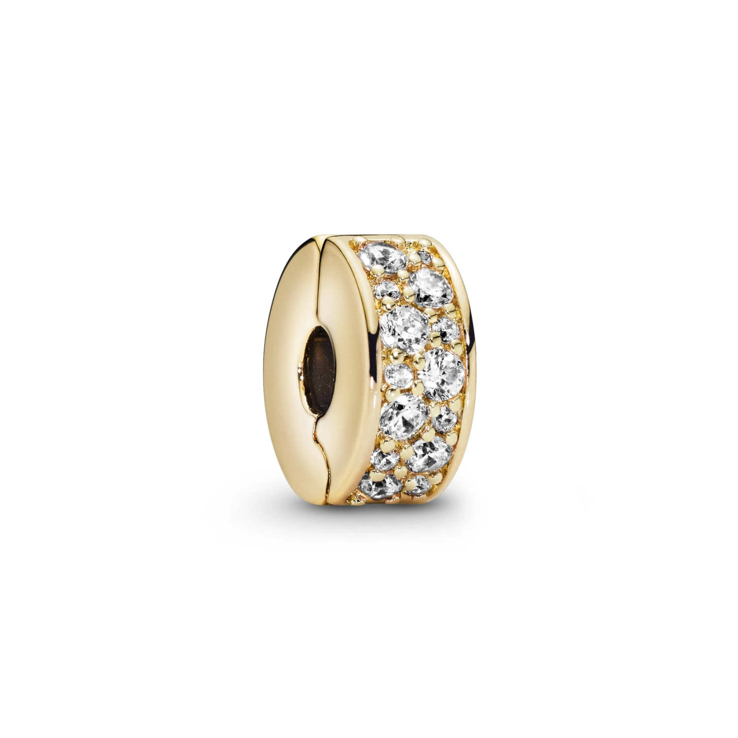 Clear pavé clipbedel