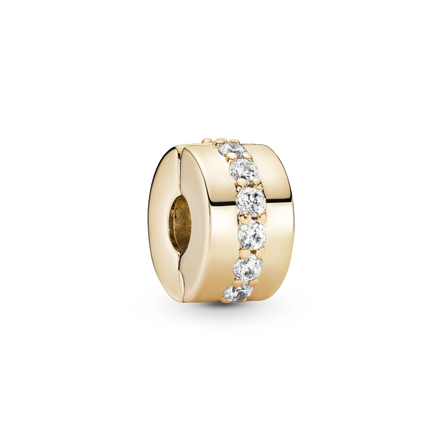 Clear Sparkling Row Clip Bedel