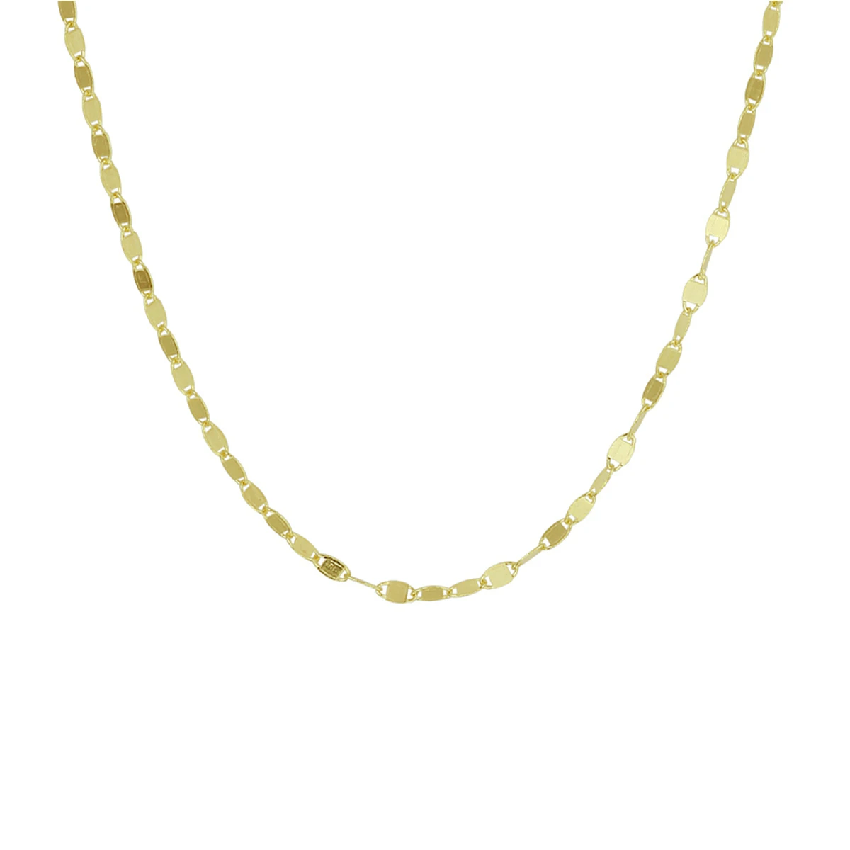 collier 2,0 mm 45 cm 14K geelgoud