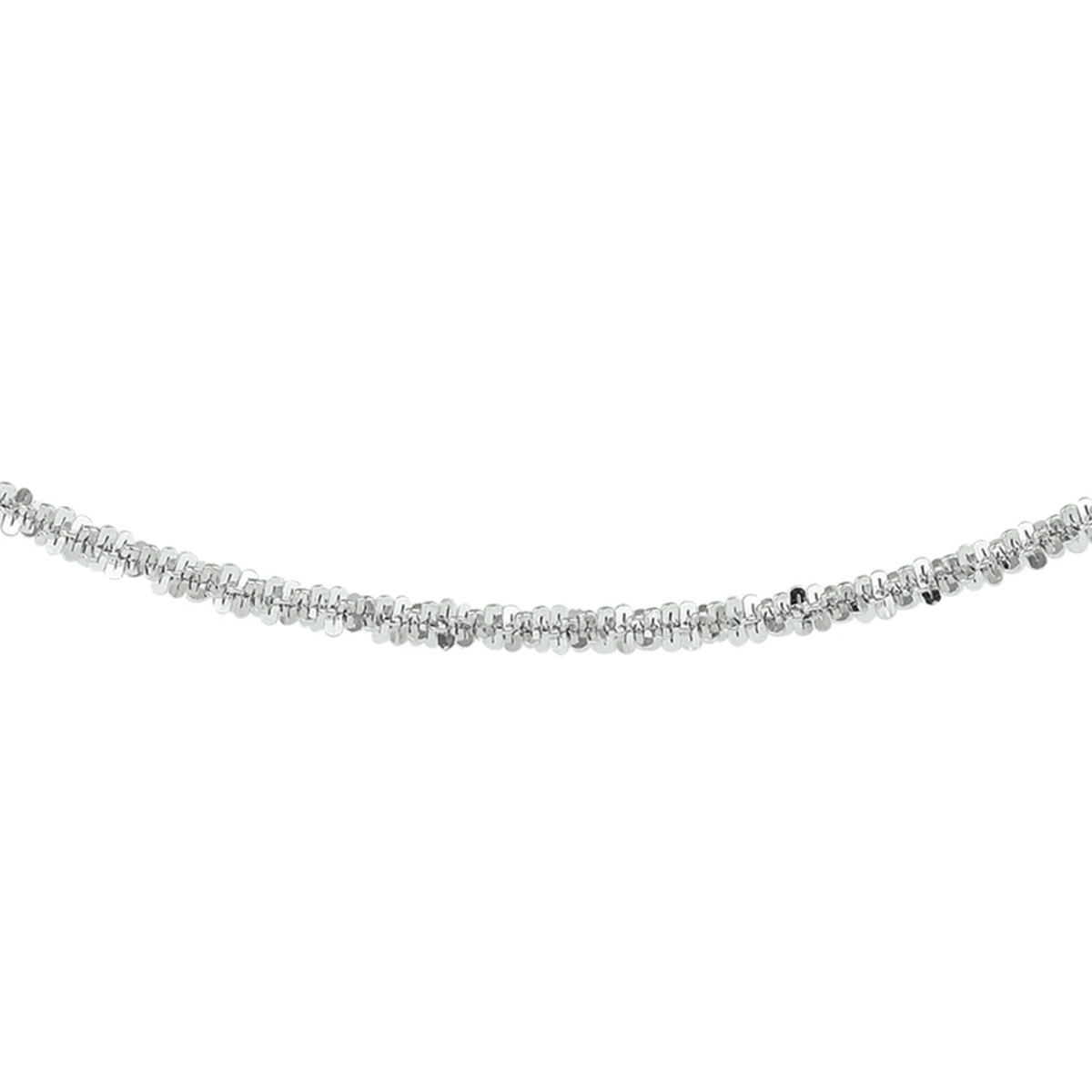 collier 3,0 mm 45 cm zilver gerhodineerd