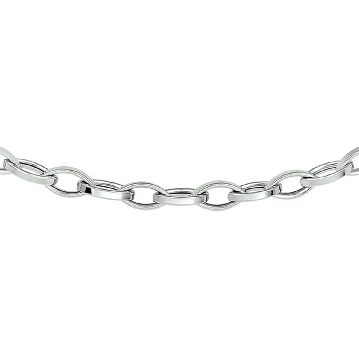 collier 4,5 mm 45 cm 14K witgoud