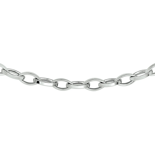 collier 4,5 mm 45 cm 14K witgoud