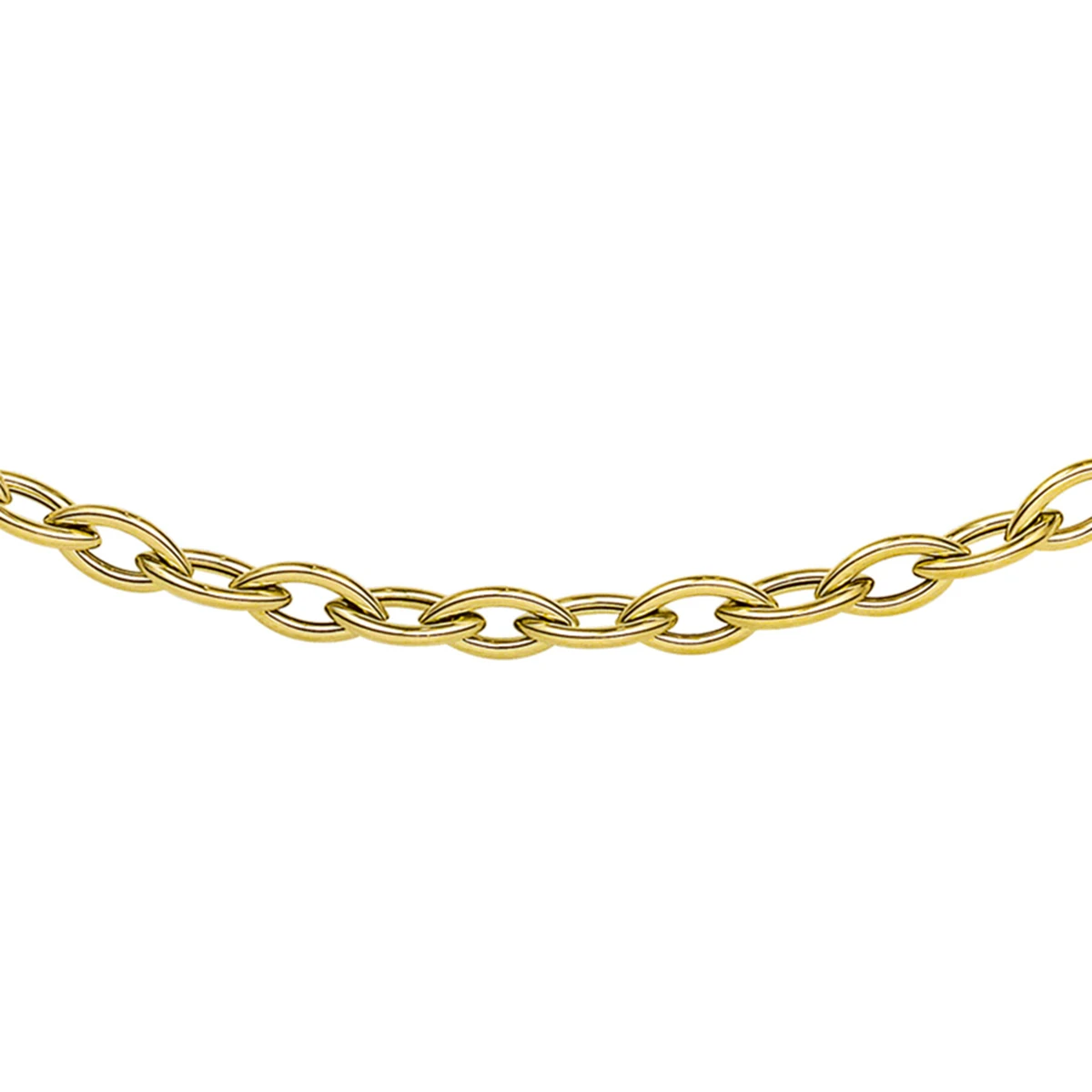 collier 5,0 mm 45 cm 14K geelgoud