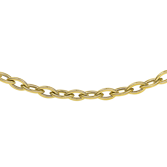 collier 5,0 mm 45 cm 14K geelgoud