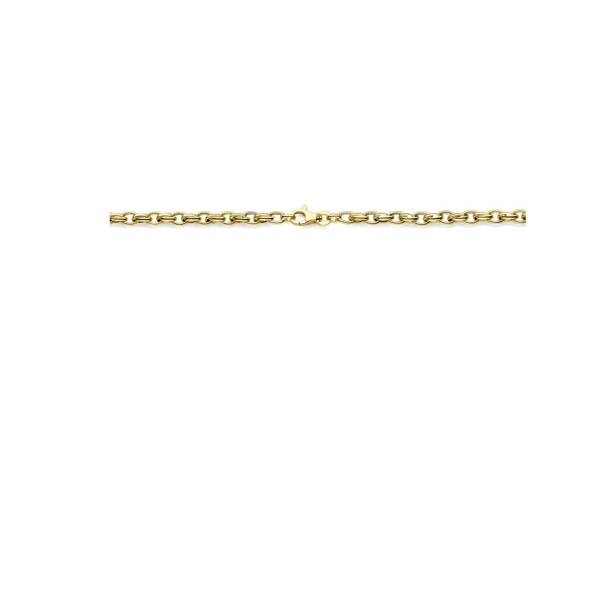 collier 5,0 mm 45 cm 14K geelgoud