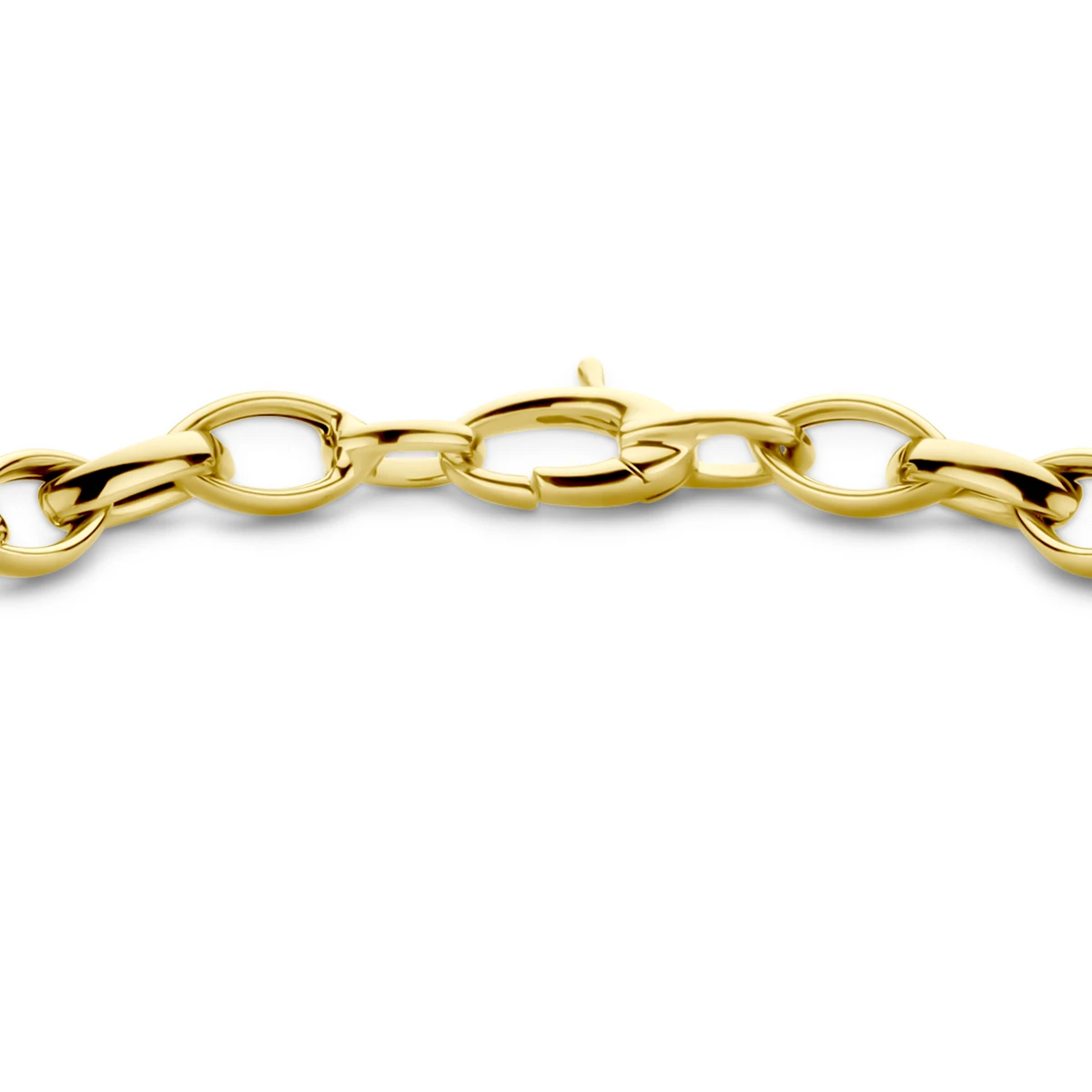 collier 6 mm 45 cm 14K geelgoud