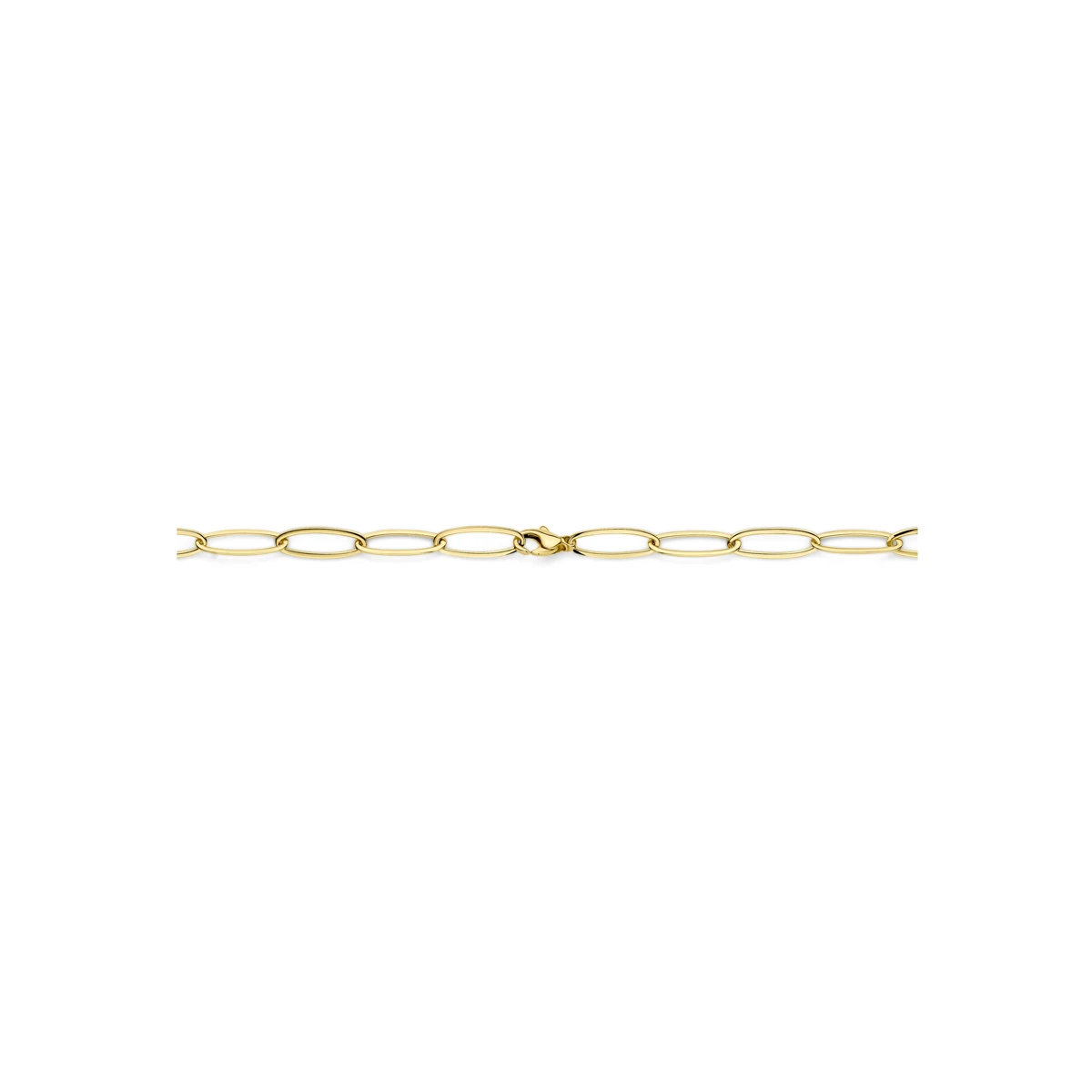 collier 6 mm 48 cm 14K geelgoud