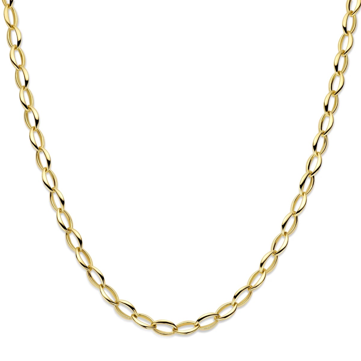 collier anker 8,8 mm 45 cm 14K geelgoud