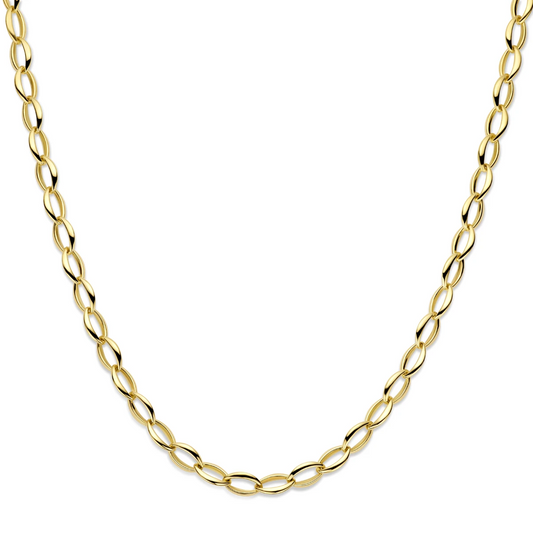 collier anker 8,8 mm 45 cm 14K geelgoud