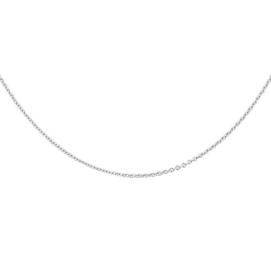 anker plat 1,2 mm 14K witgoud