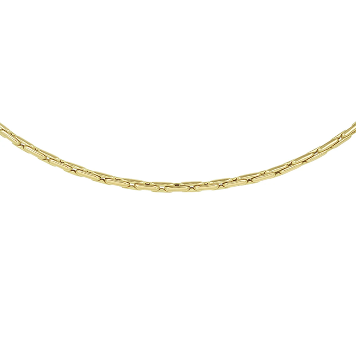 collier cardano 2,7 mm 45 cm 14K geelgoud