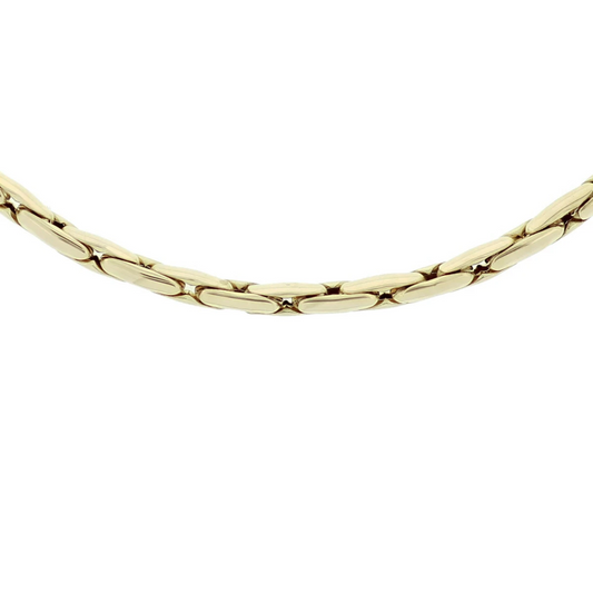 collier cardano 3,0 mm 45 cm 14K geelgoud