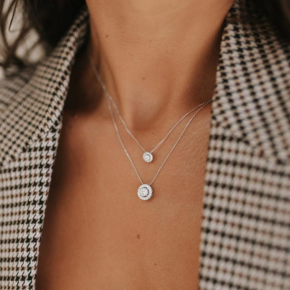 Collier Emma 0,75 crt. geelgoud