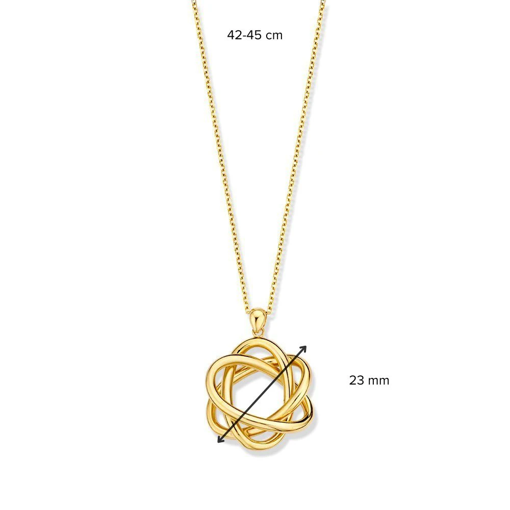 Collier geelgoud