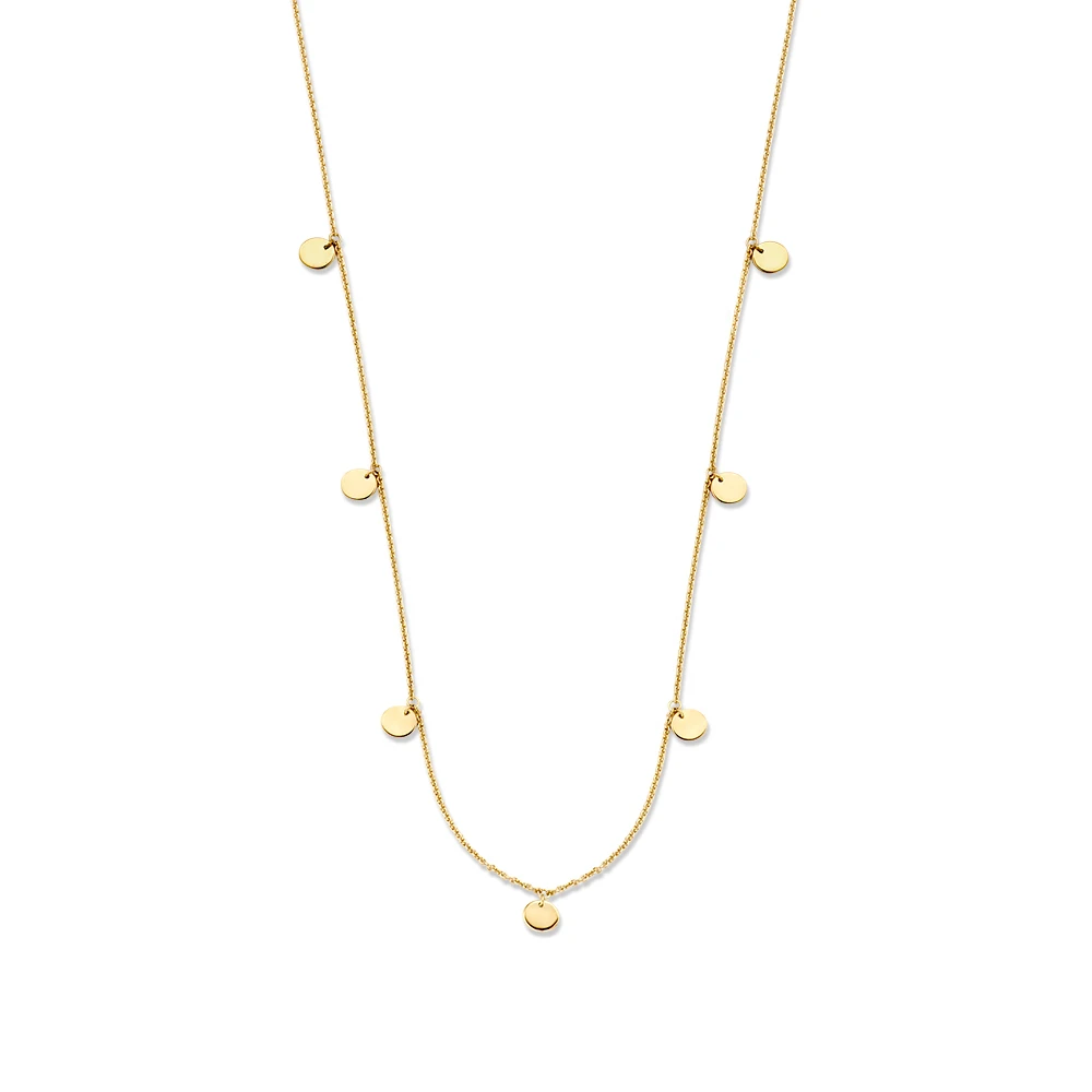 Collier geelgoud