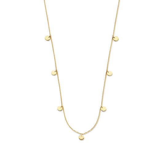 Collier geelgoud