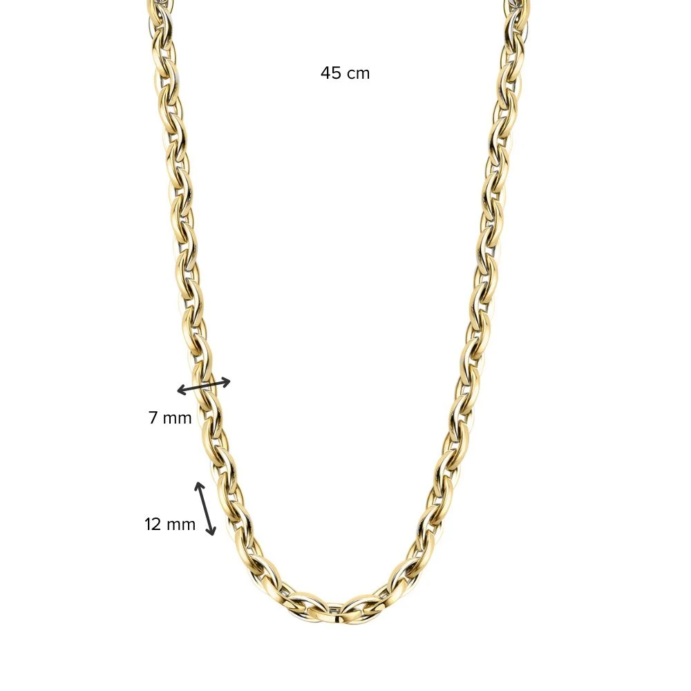 Collier geelgoud