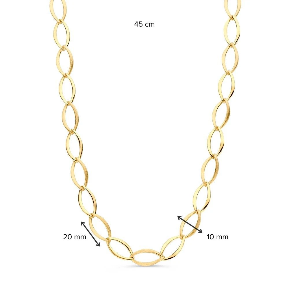 Collier geelgoud