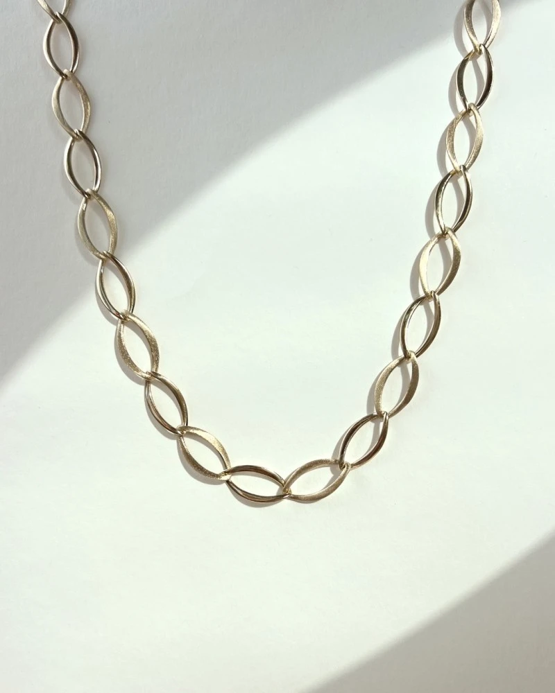 Collier geelgoud
