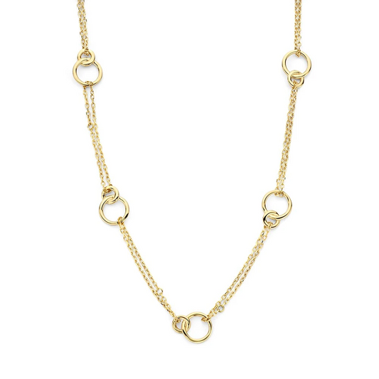 Collier geelgoud