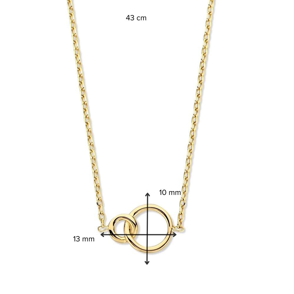 Collier geelgoud