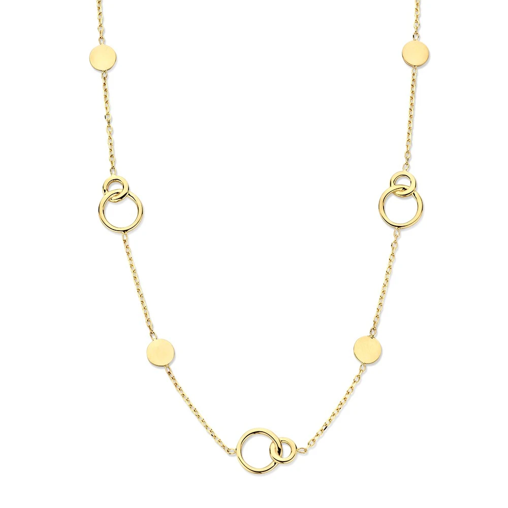 Collier geelgoud