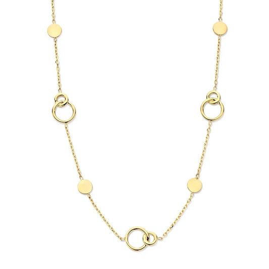 Collier geelgoud