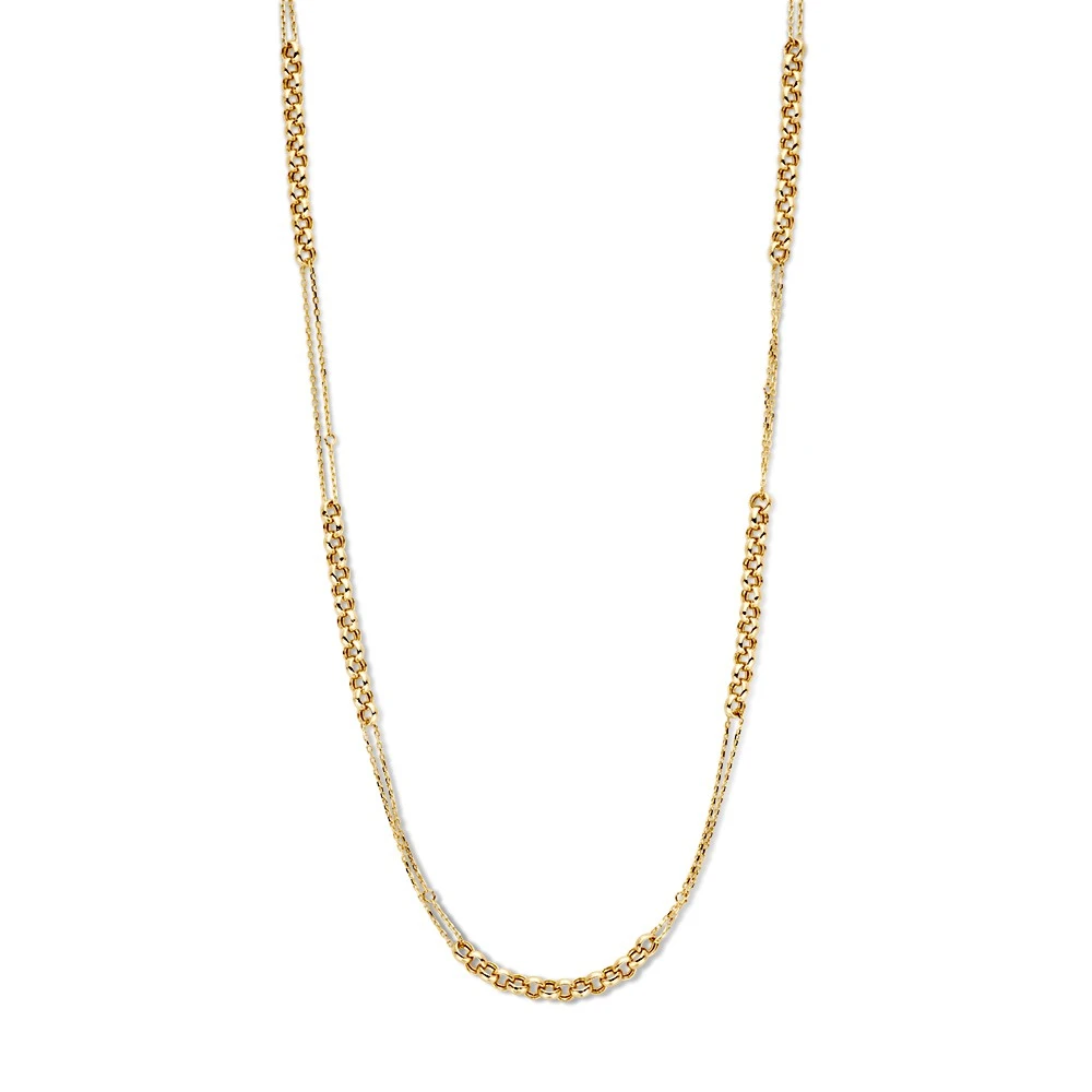 Collier geelgoud