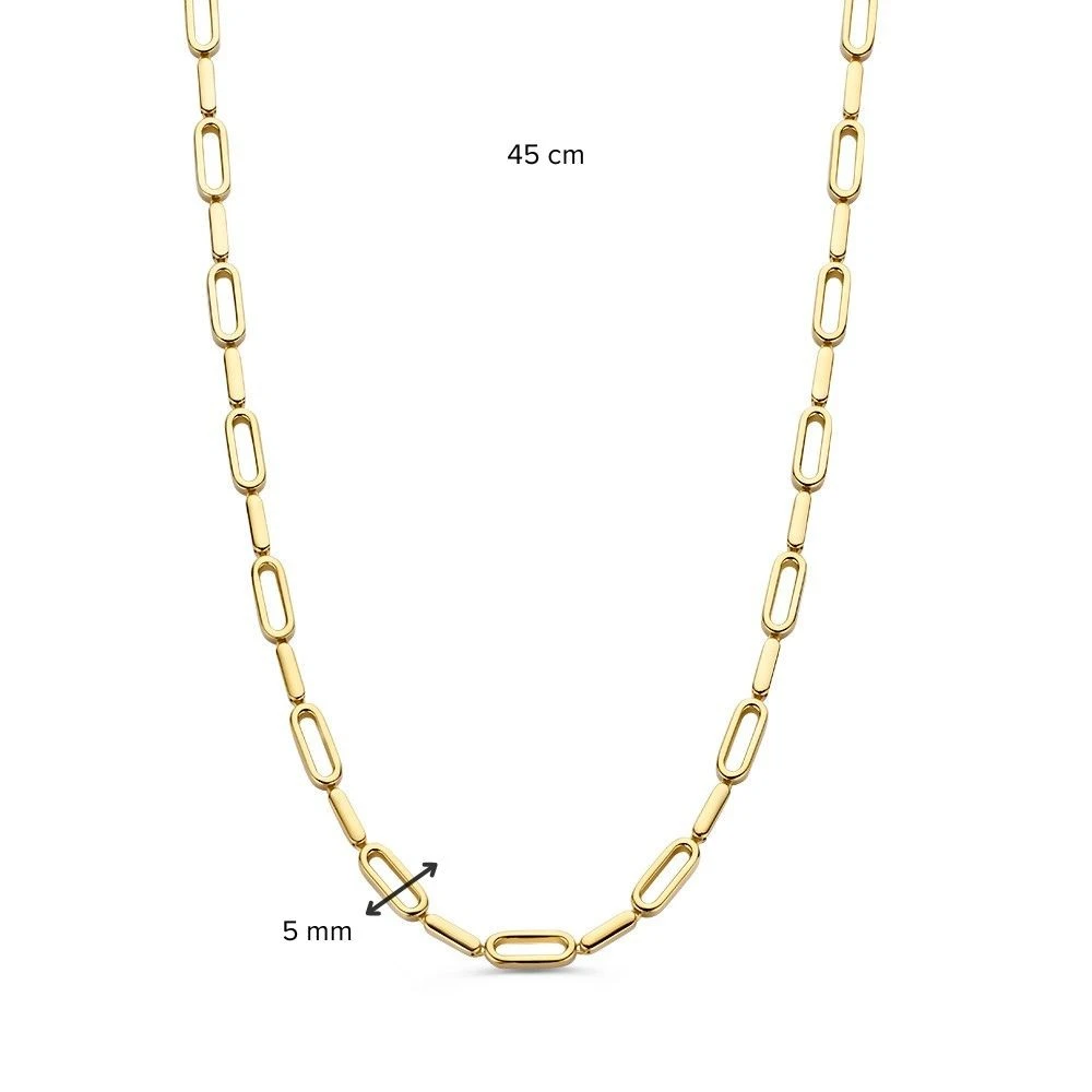 Collier geelgoud