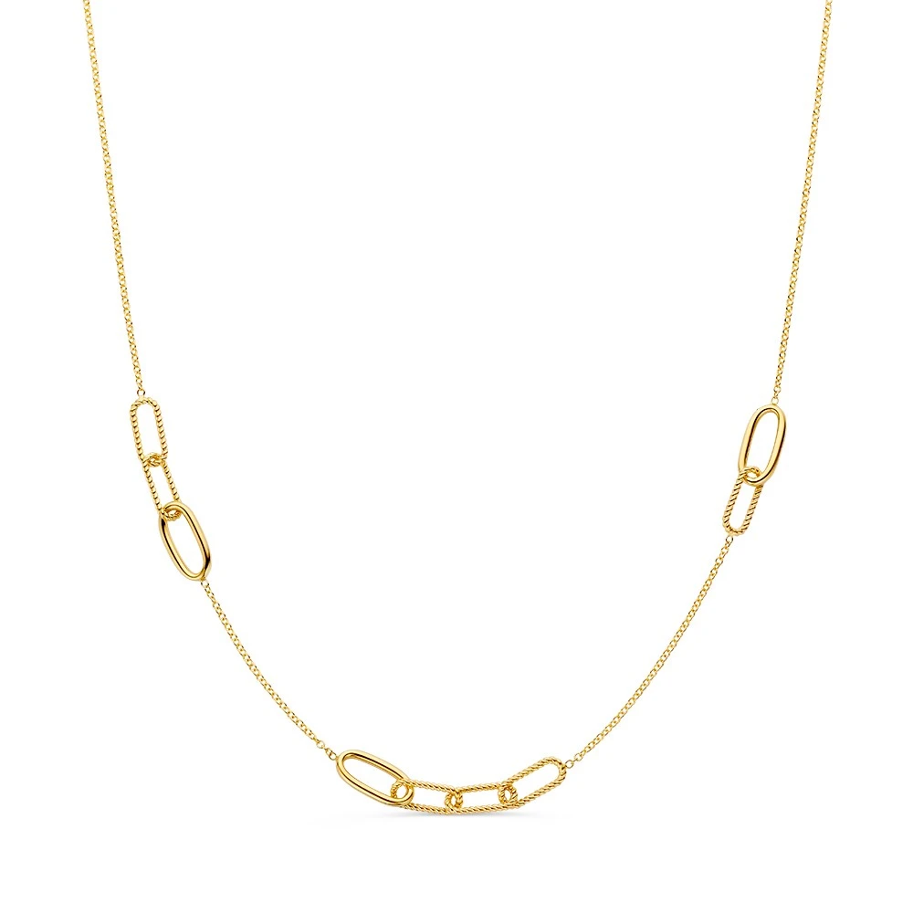 Collier geelgoud